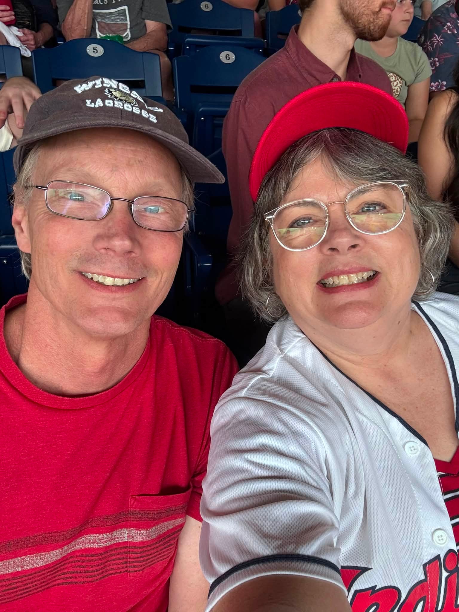 Quick trip to O-H-I-O to see my mom and go to a Guardian’s game with my nephew and two of my sibs. ⚾️ It had been more years than I will admit since I’d been to an MLB game, so it was extra fun not just to watch CLE take down KC with a whopping 11-1 win, but also to learn why the name Guardians was chosen. We even drove over the Hope Bridge and saw the original guardians of the city. So cool! Singing Sloopy mid-game was bonus. 😍